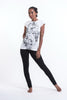 Sure Design Womens Octopus Weed T-Shirt White