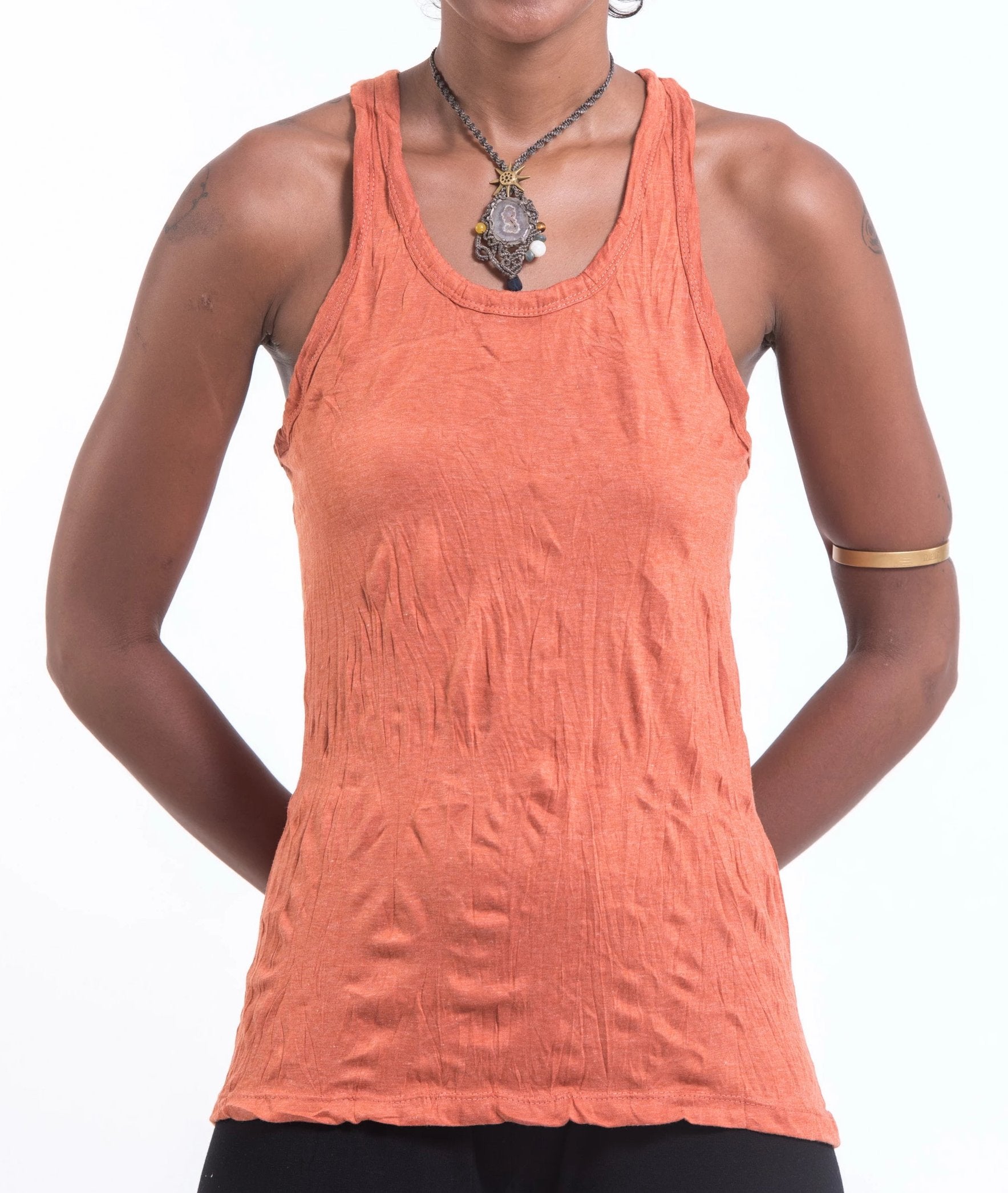 Sure Design Women's Blank Tank Top Orange
