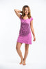Sure Design Women's Lotus Mandala Dress Pink