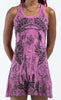 Sure Design Women's Wild Elephant Tank Dress Pink