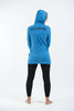 Sure Design Unisex Meditation Buddha Hoodie Blue