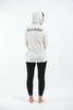 Sure Design Unisex Antique Buddha Hoodie White