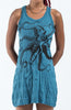Sure Design Women's Octopus Tank Dress Denim Blue