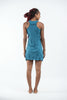 Sure Design Women's Octopus Tank Dress Denim Blue