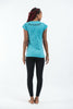 Sure Design Women's Eye In Palm T-Shirt Turquoise