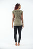 Sure Design Women's Infinitee Yoga Stamp T-Shirt Green