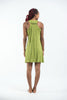 Sure Design Women's Infinitee Yoga Stamp Tank Dress Lime