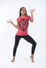 Sure Design Women's Infinitee Ohm T-Shirt Red