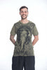 Sure Design Men's Wild Elephant T-Shirt Green