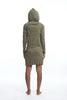 Sure Design Women's Octopus Hoodie Dress Green