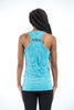 Sure Design Women's Celtic Tree Tank Top Turquoise