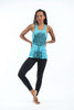 Sure Design Women's Celtic Tree Tank Top Turquoise