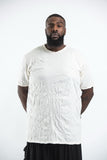 Wholesale Plus Size Sure Design Men's Blank T-Shirt White - $11.00