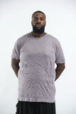 Wholesale Plus Size Sure Design Men's Blank T-Shirt Gray - $11.00