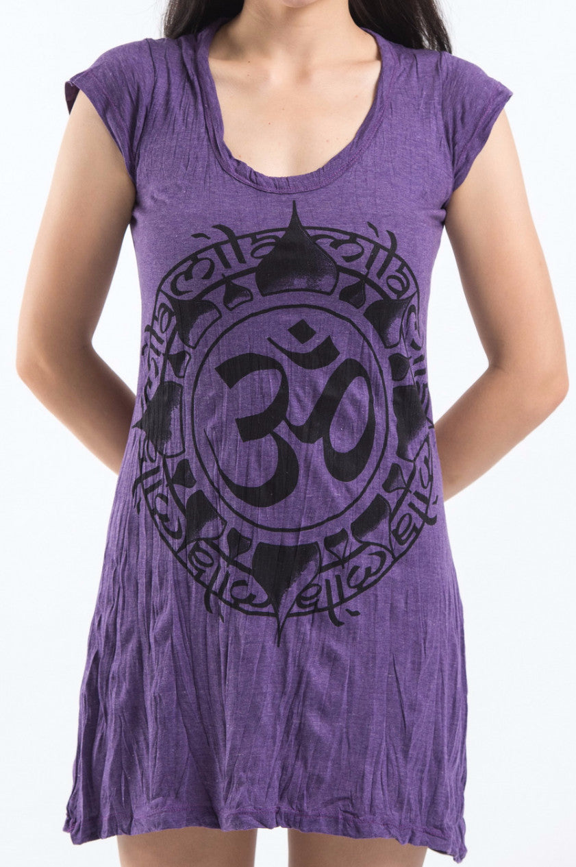 Sure Design Women's Infinitee Ohm Dress Purple