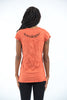 Sure Design Women's Celtic Tree T-Shirt Orange
