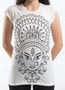 Sure Design Women's Durga Kali T-Shirt White
