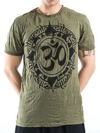 Sure Design Men's Infinitee Ohm T-Shirt Green