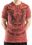 Wholesale Sure Design Men's Thai Tattoo T-Shirt Brick - $9.50