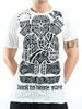 Sure Design Men's Tattoo Ganesh T-Shirt White
