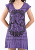 Sure Design Women's Avatar Ganesh Dress Purple