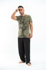Sure Design Men's Ohm Tree T-Shirt Green