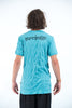 Sure Design Mens Celtic tree T-Shirt Turquoise