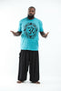 Plus Size Sure Design Men's Infinitee Ohm T-Shirt Turquoise