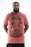 Wholesale Plus Size Sure Design Men's Batman Ganesh T-Shirt Brick - $11.00