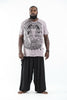 Plus Size Sure Design Men's Batman Ganesh T-Shirt Gray