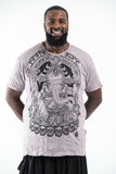 Wholesale Plus Size Sure Design Men's Batman Ganesh T-Shirt Gray - $11.00
