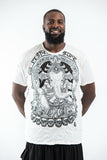 Wholesale Plus Size Sure Design Men's Batman Ganesh T-Shirt White - $11.00