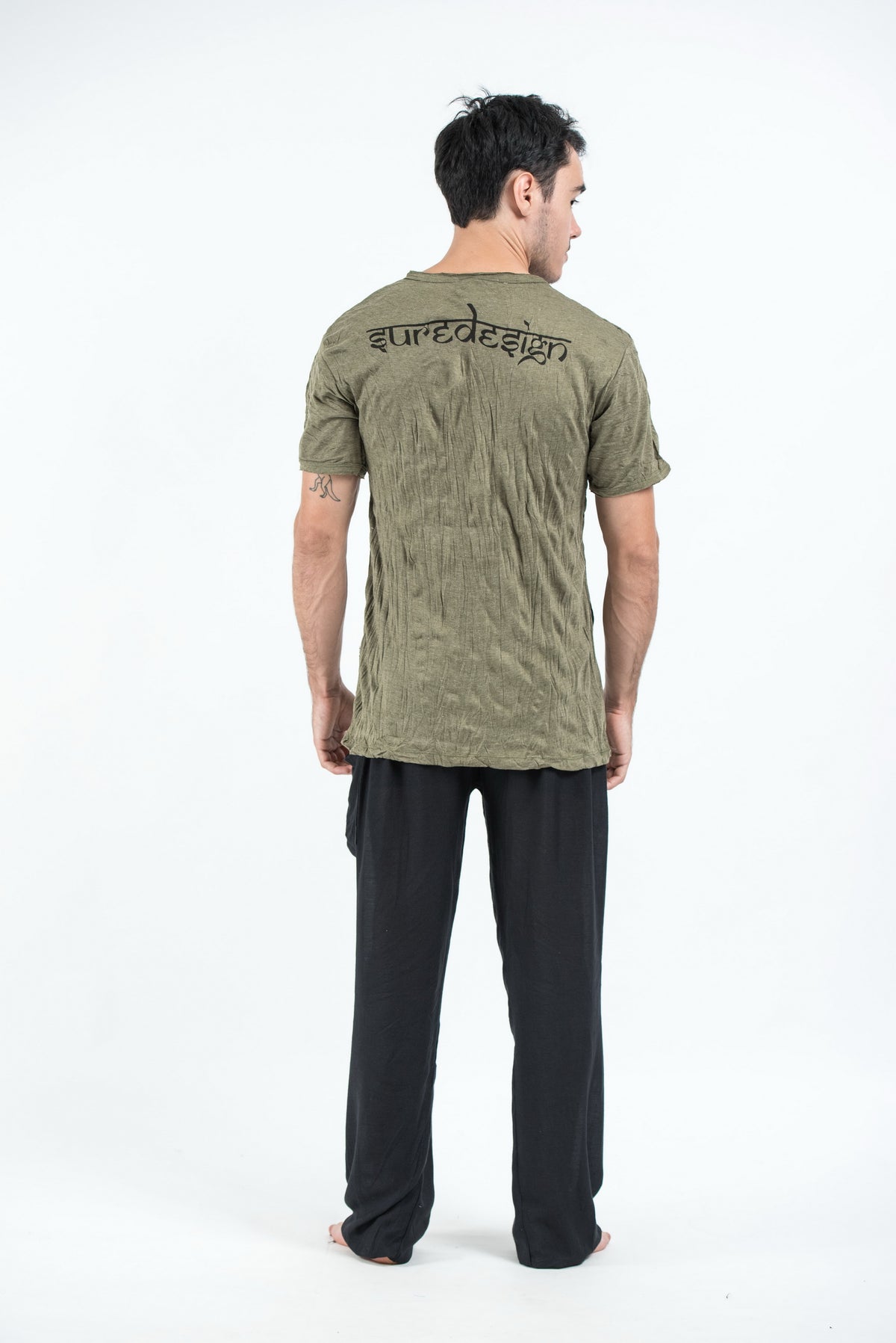 Sure Design Men's Batman Ganesh T-Shirt Green