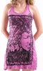 Sure Design Women's Sanskrit Buddha Tank Dress Pink