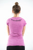 Sure Design Women's Sanskrit Buddha T-Shirt Pink