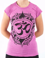 Sure Design Women's Infinitee Ohm T-Shirt Pink