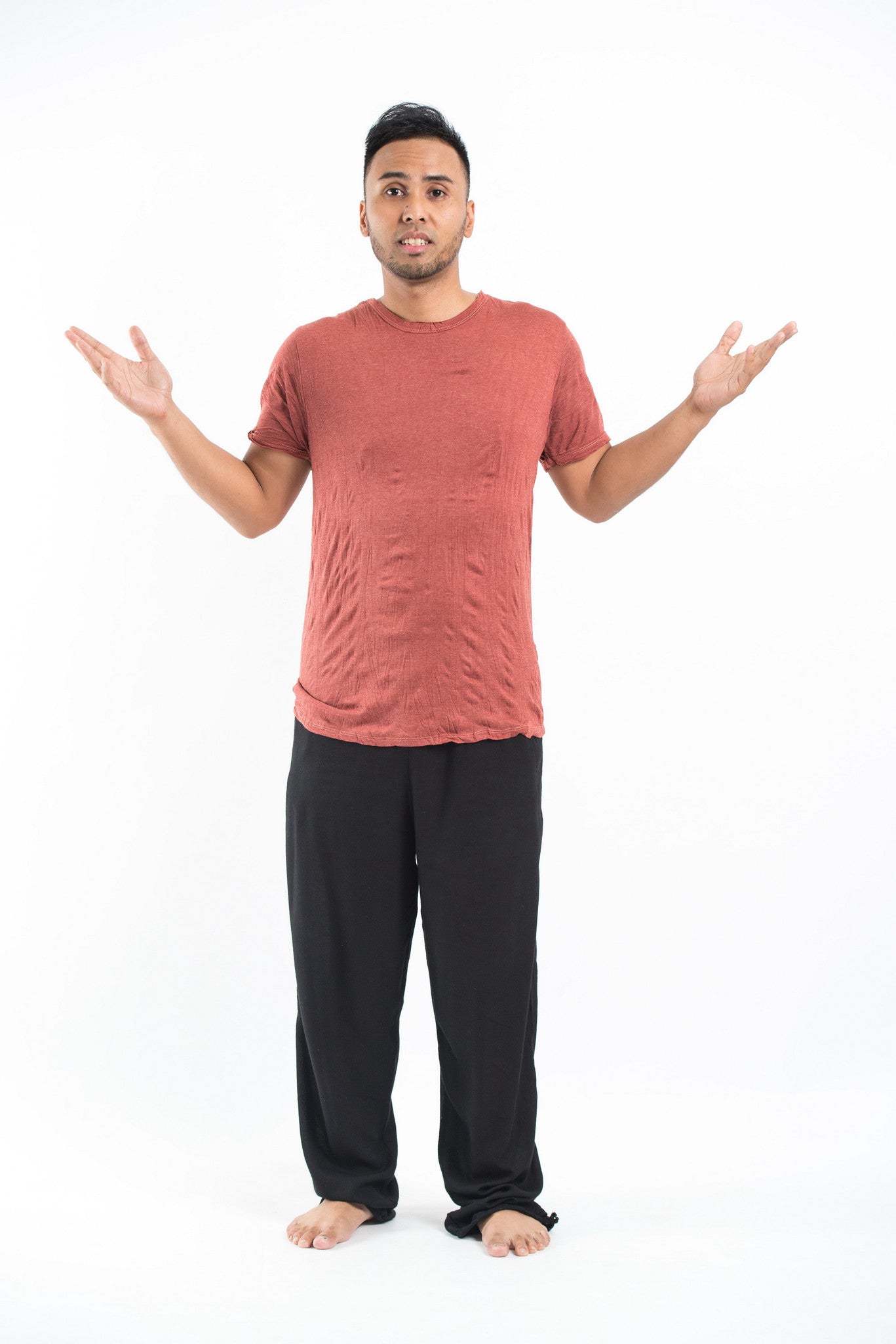 Sure Design Men's Blank T-Shirt Brick