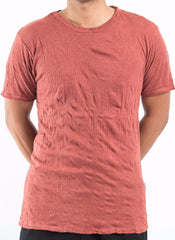 Sure Design Men's Blank T-Shirt Brick