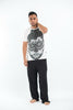 Sure Design Men's Buddha Head T-Shirt White