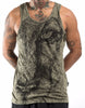 Sure Design Men's Lions Eye Tank Top Green