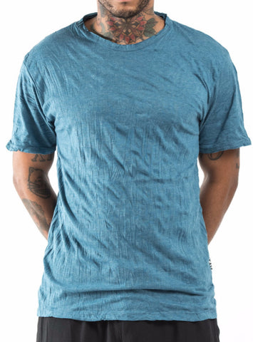 Sure Design Men's Blank T-Shirt Denim Blue