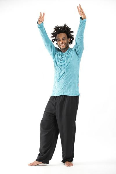 Sure Design Unisex Blank Hoodie Turquoise