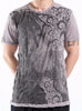 Sure Design Men's Smoking Rasta T-Shirt Gray