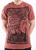 Sure Design Men's Sanskrit Buddha T-Shirt Brick