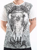 Sure Design Men's Wild Elephant T-Shirt White