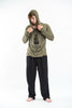 Sure Design Unisex Infinitee Yoga Stamp Hoodie Green
