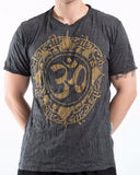 Wholesale Sure Design Men's Infinitee Ohm T-Shirt Gold on Black - $9.50