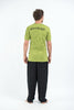 Sure Design Men's Infinitee Yoga Stamp T-Shirt Lime