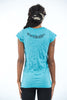 Sure Design Women's Ohm hands T-Shirt Turquoise