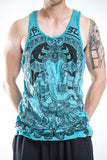 Wholesale Sure Design Men's Batman Ganesh Tank Top Turquoise - $8.50